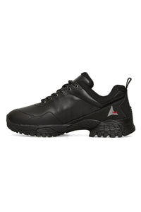 NEAL LEATHER HIKING SHOES / BLACK