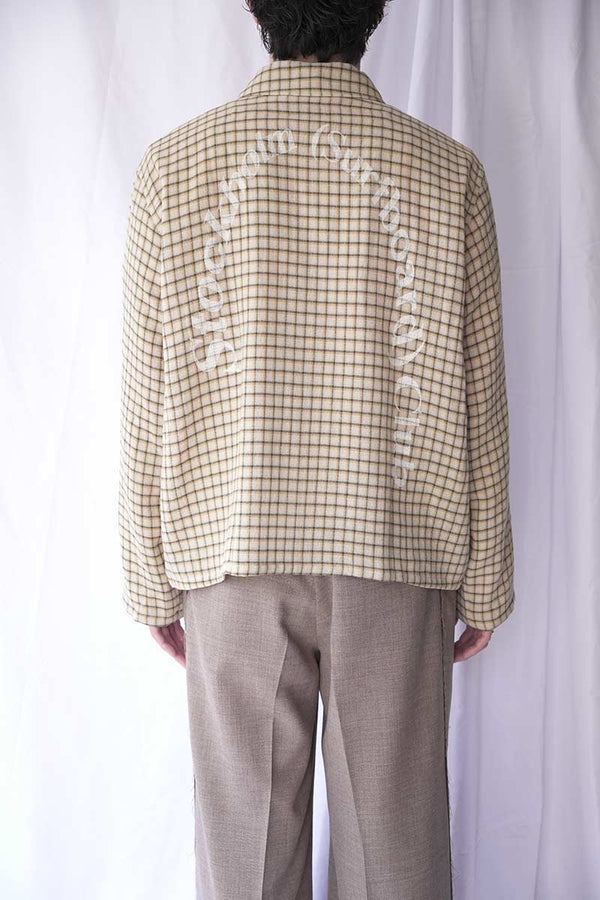 CLUB OVERSHIRT / YELLOW CHECK