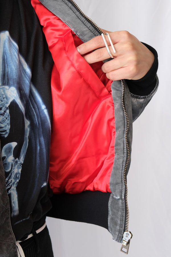 BOMBER JACKET / BLACK