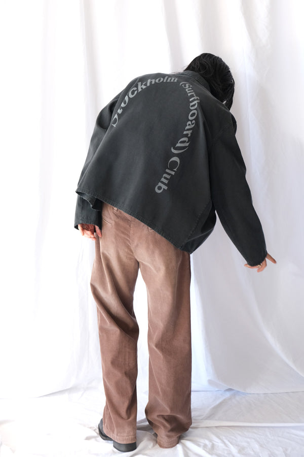 CLUB OVERSHIRT / WASHED BLACK