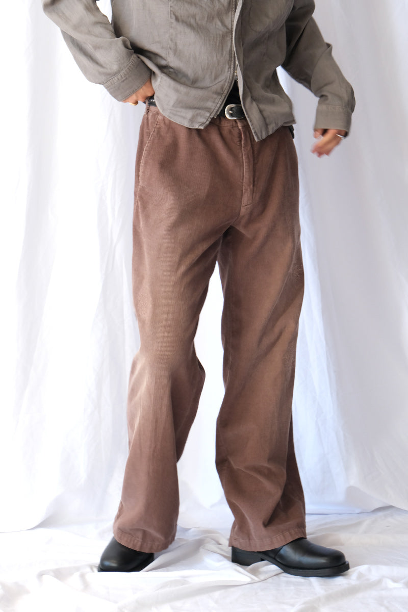 SUNE CORDUROY TROUSERS / BROWN