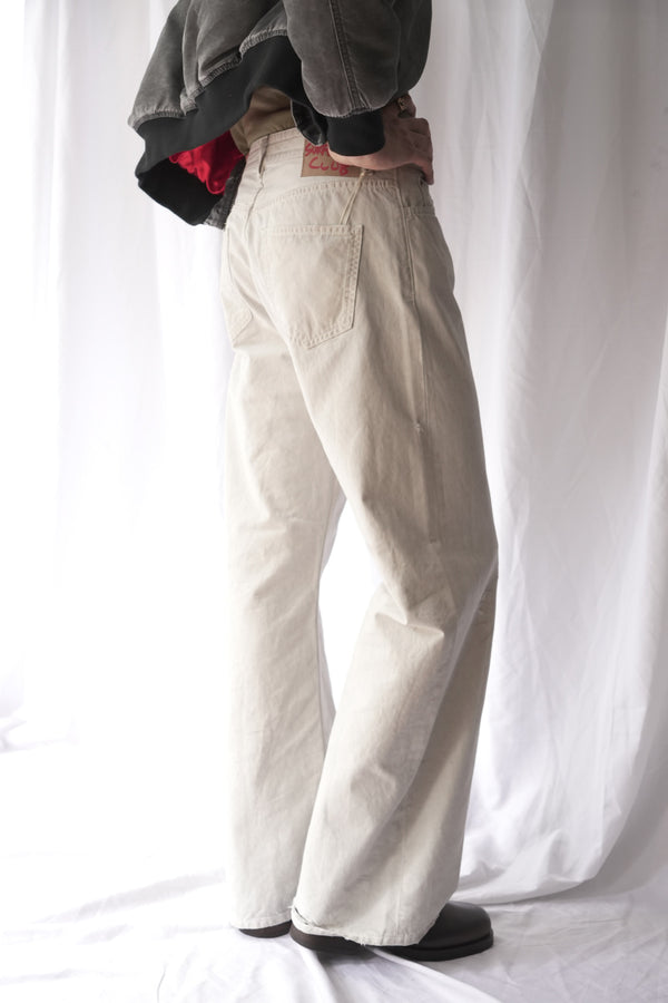 RALF CHINO TROUSERS / WHITE