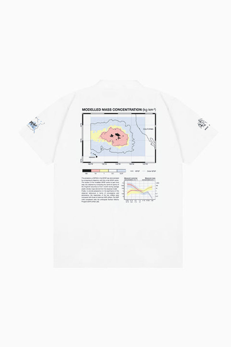 GREAT PACIFIC GARBAGE PATCH TEE / WHITE