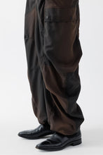 画像をギャラリービューアに読み込む, KIVULI PRINT BANANA CUTTING PANTS .15 / DARK BROWN