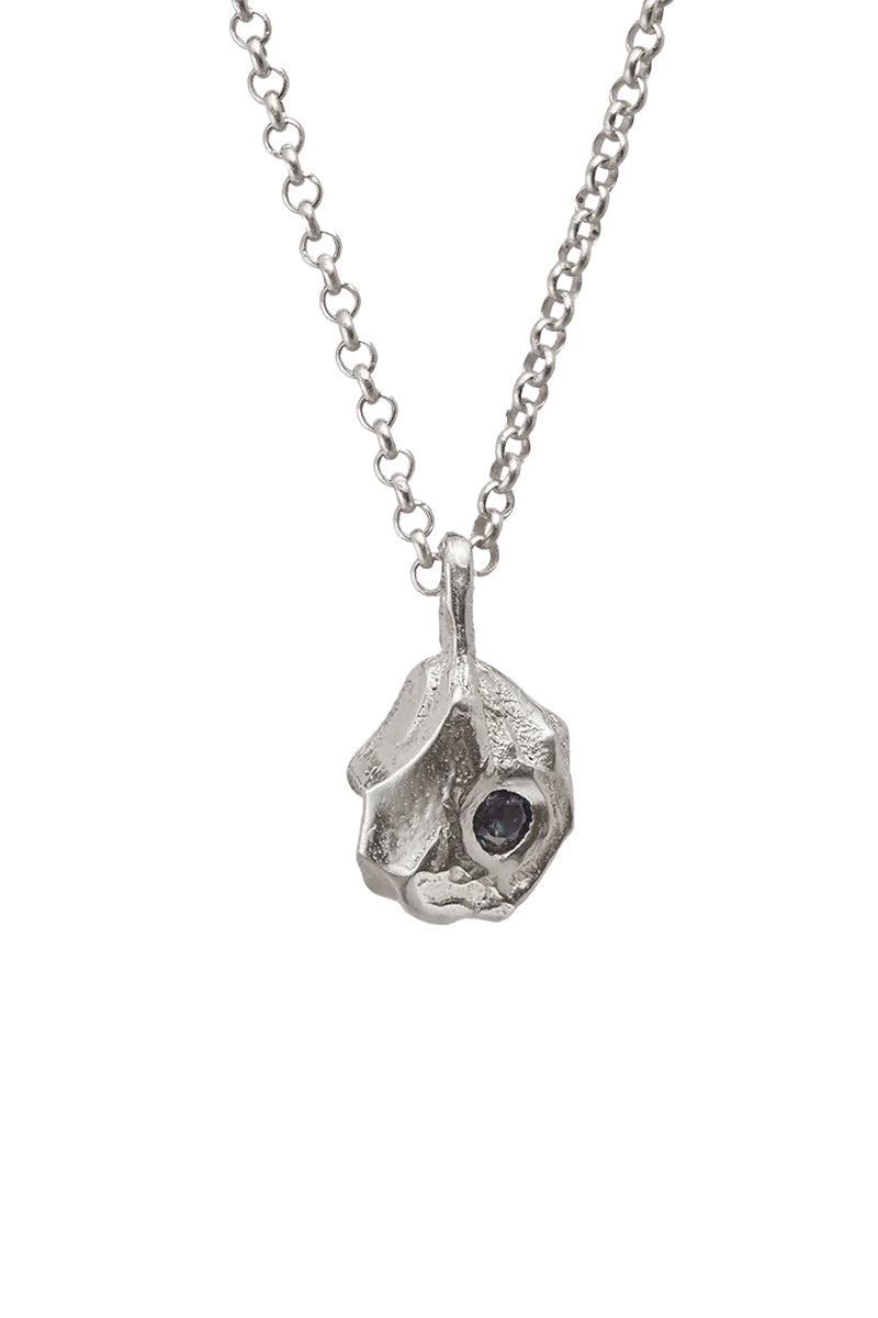 SIMUERO | POR UN PERRO NECKLACE / 925 STERLING SILVER-NATURAL BLUE