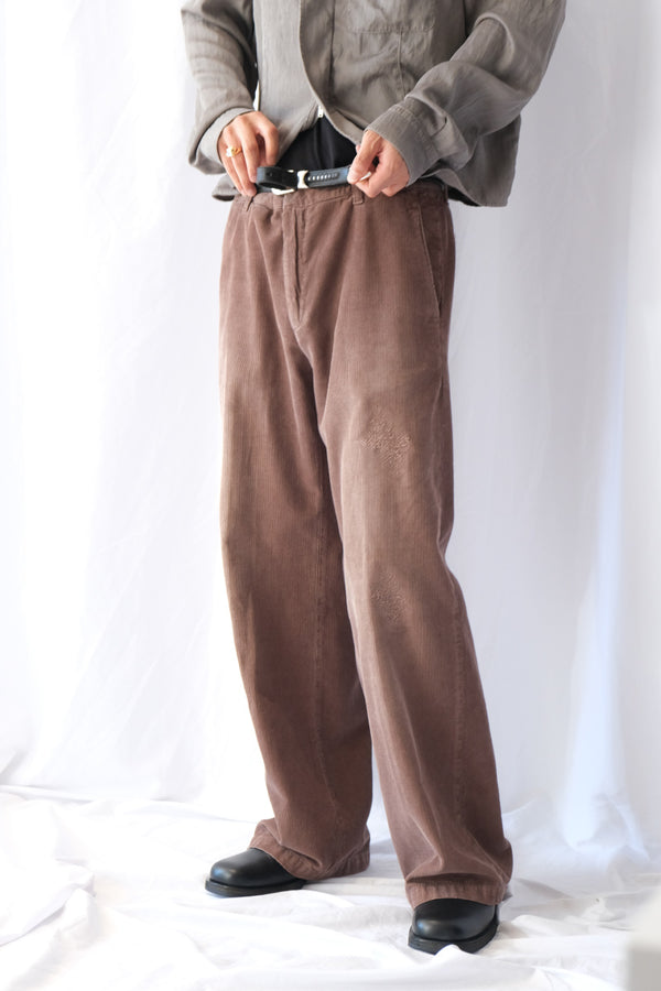SUNE CORDUROY PANTS / BROWN