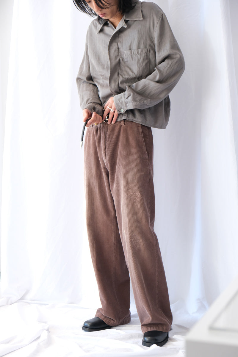 SUNE CORDUROY TROUSERS / BROWN
