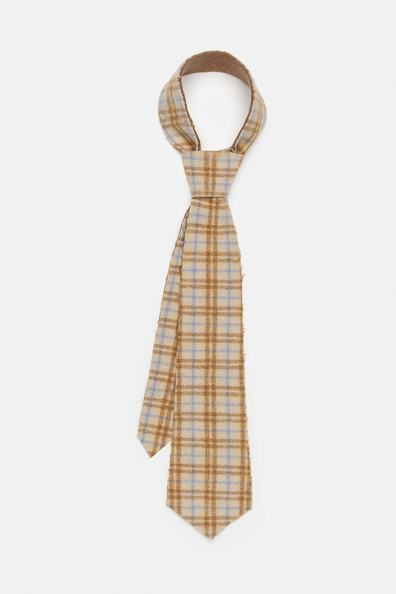 FORMAL TIE / FELTED DUNE CHECK