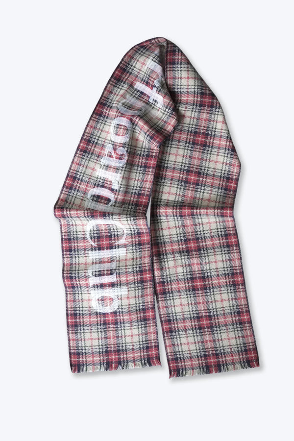 NARROW SCARF / CHECK