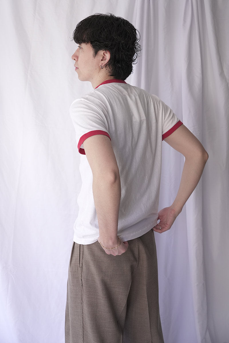 RINGER TEE / WHITE