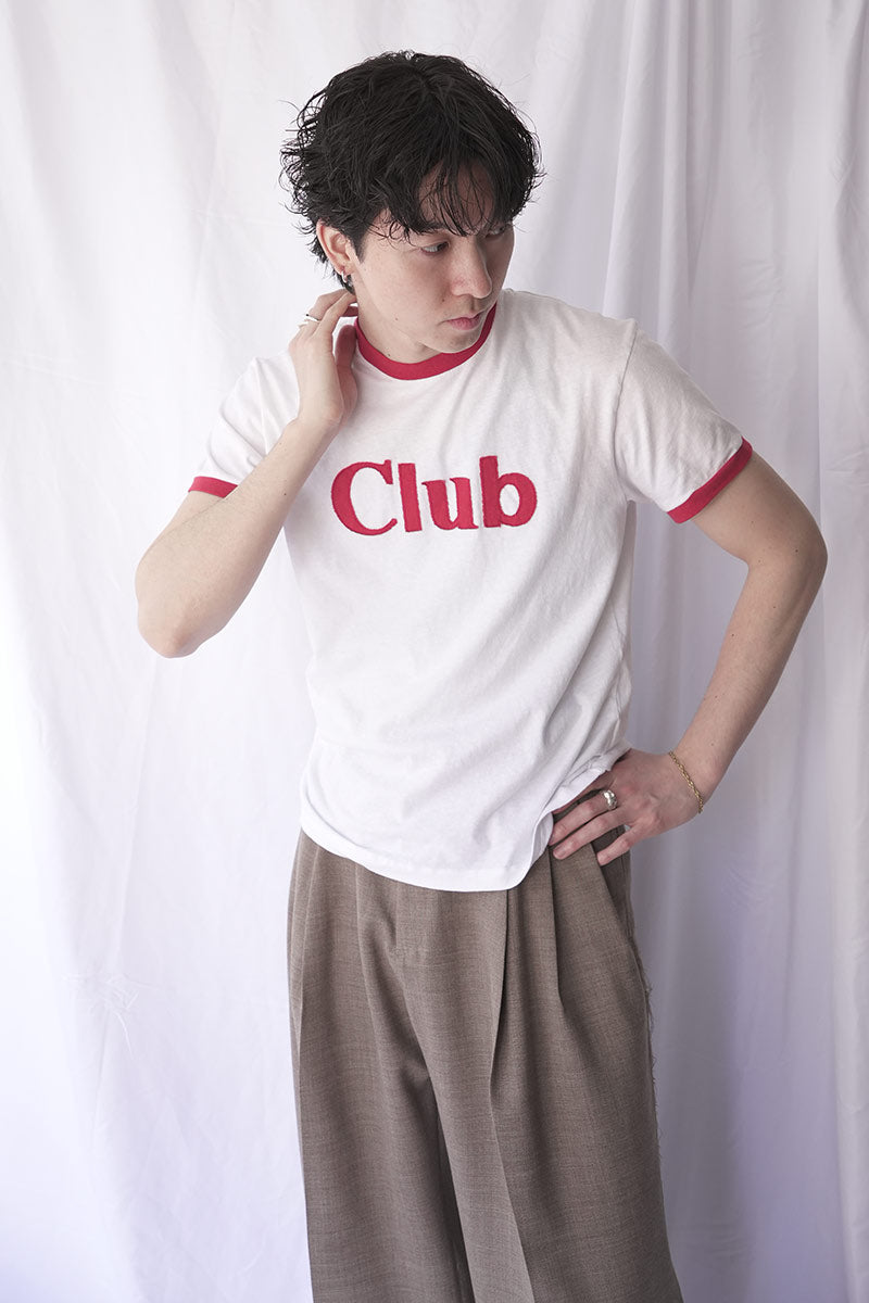 RINGER TEE / WHITE