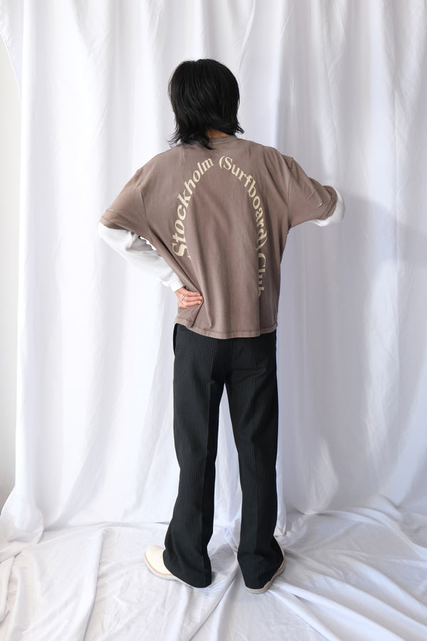 LAYER BOX TEE / HICKORY