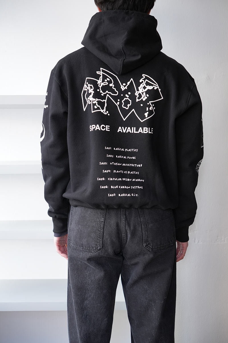 SA STUDIO HOODIE / BLACK [30%OFF]