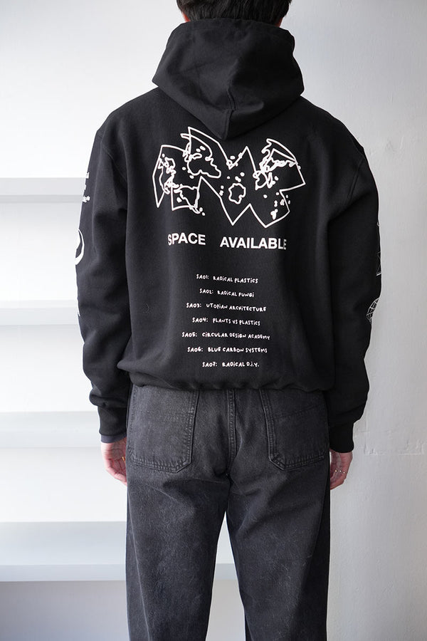 SA STUDIO HOODIE / BLACK [30%OFF]