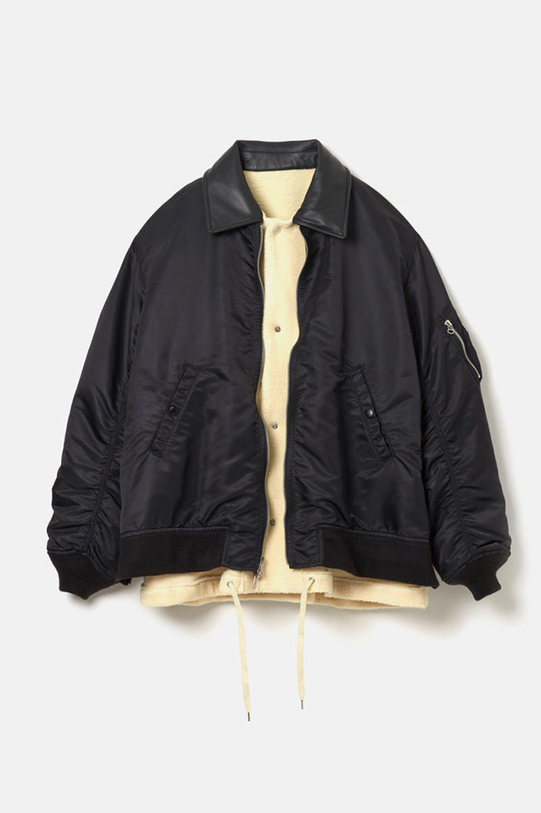 MA-1 REVERSIBLE×BOA / BLACK