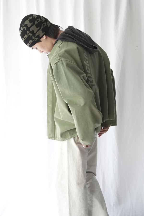 CLUB OVERSHIRT / MILITARY GREEN