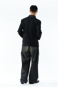 HEAVYWOOL SPORTS JACKET .14 / BLACK