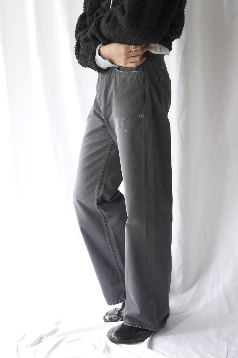 RALF CHINO TROUSERS / BLACK