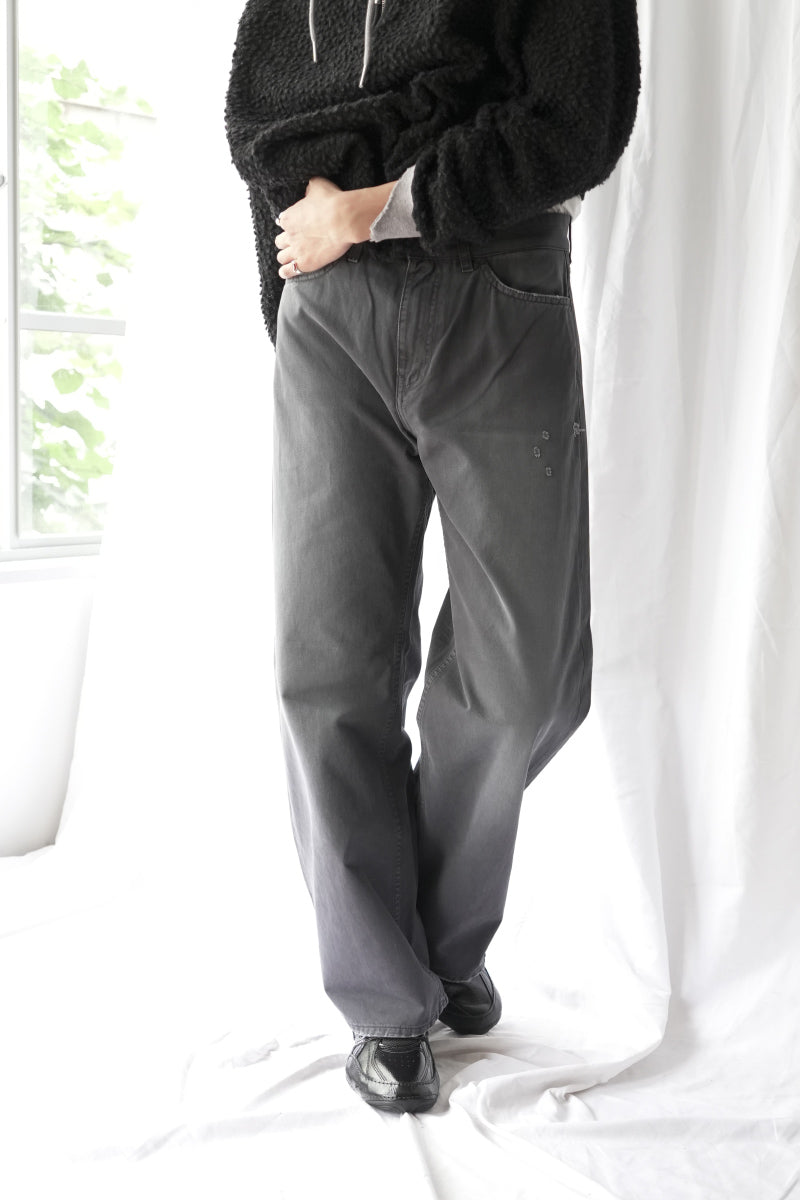RALF CHINO TROUSERS / BLACK