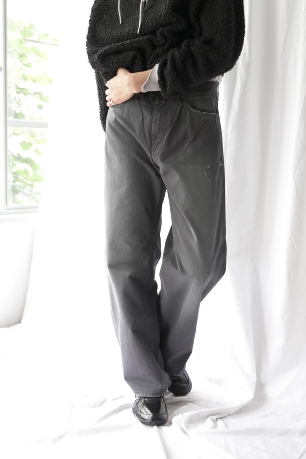 RALF CHINO TROUSERS / BLACK