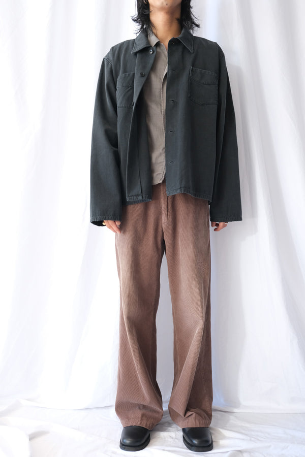 CLUB OVERSHIRT / WASHED BLACK