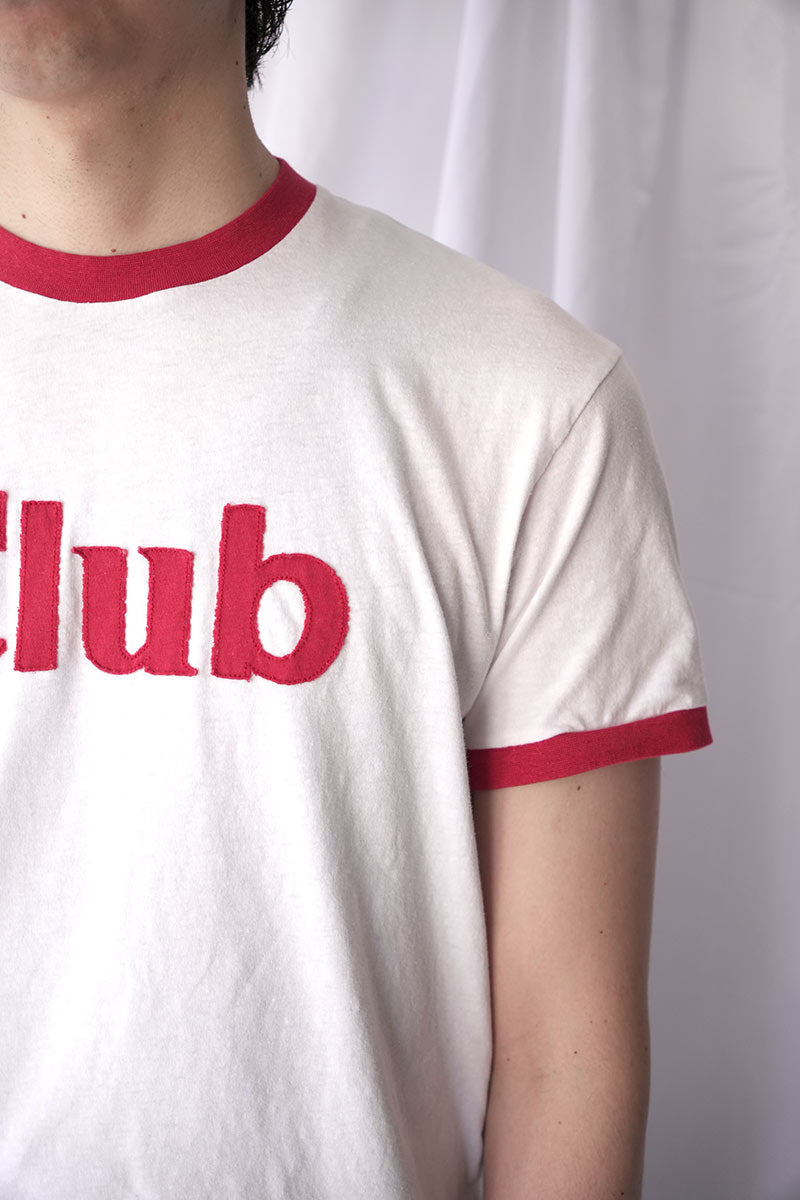 RINGER TEE / WHITE