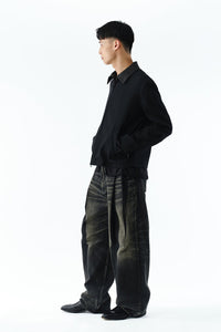HEAVYWOOL SPORTS JACKET .14 / BLACK