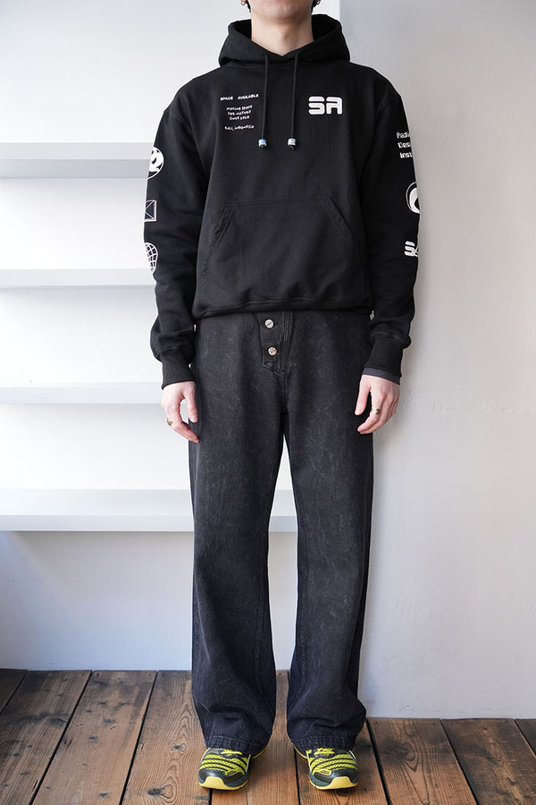 SA STUDIO HOODIE / BLACK [30%OFF]