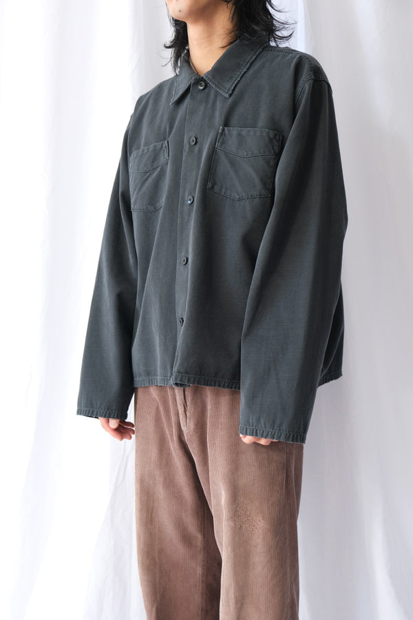 CLUB OVERSHIRT / WASHED BLACK
