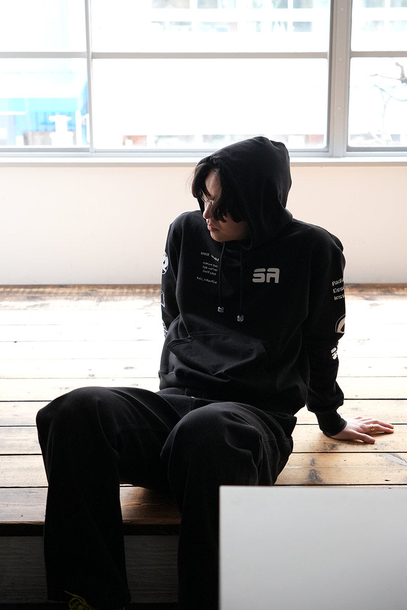 SA STUDIO HOODIE / BLACK [30%OFF]