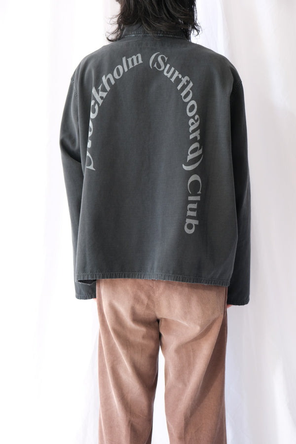 CLUB OVERSHIRT / WASHED BLACK