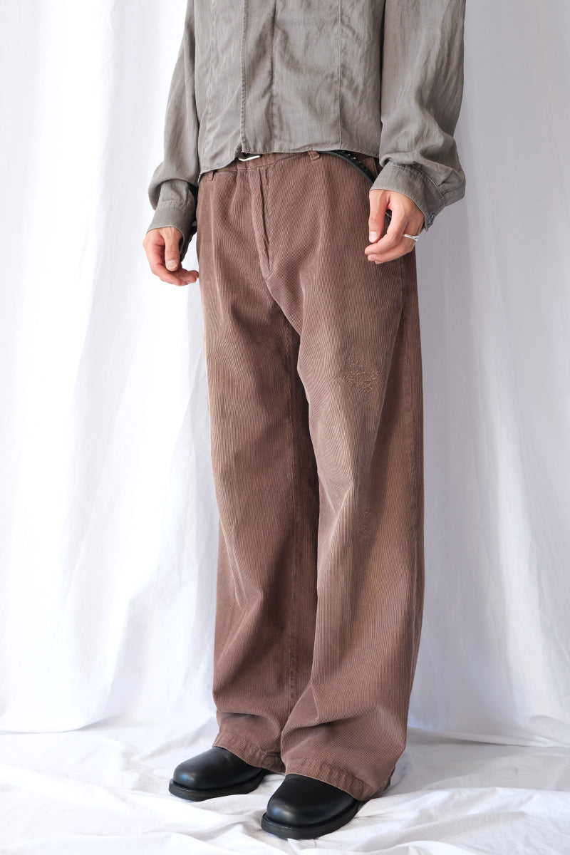 SUNE CORDUROY TROUSERS / BROWN