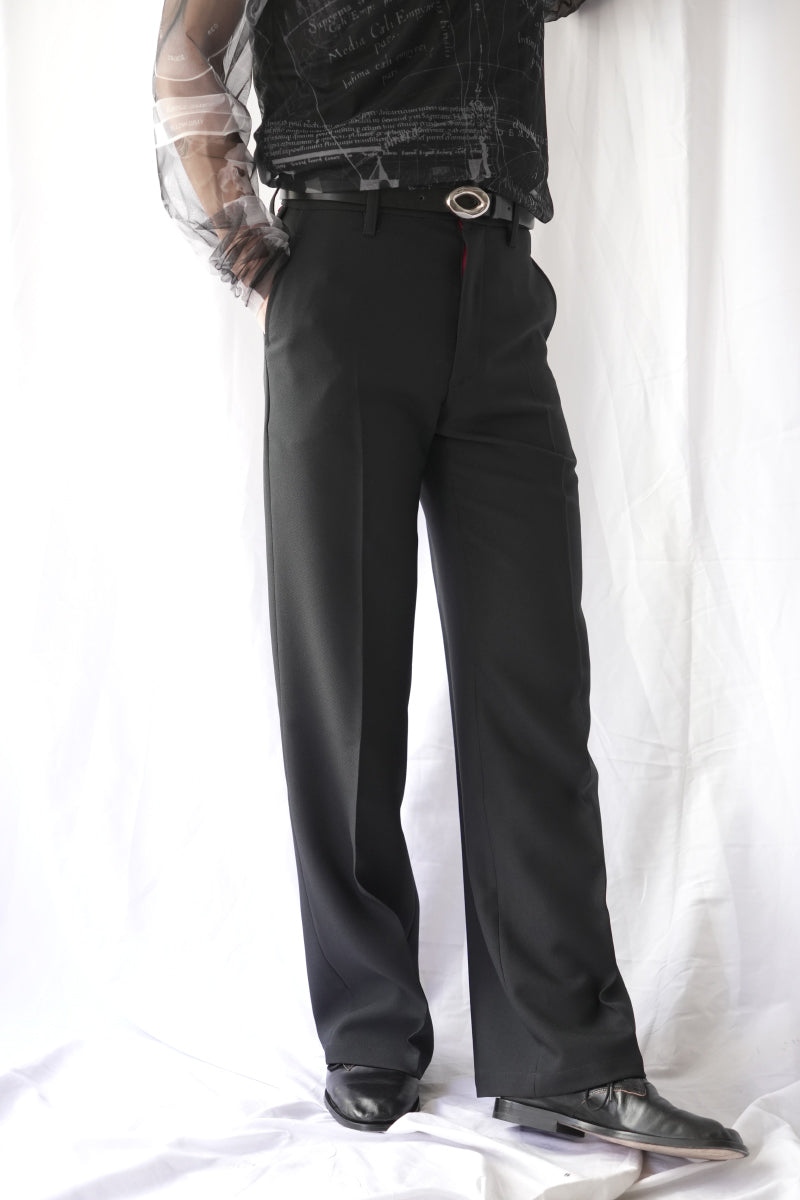 SUNE BOOTCUT TROUSERS / BLACK