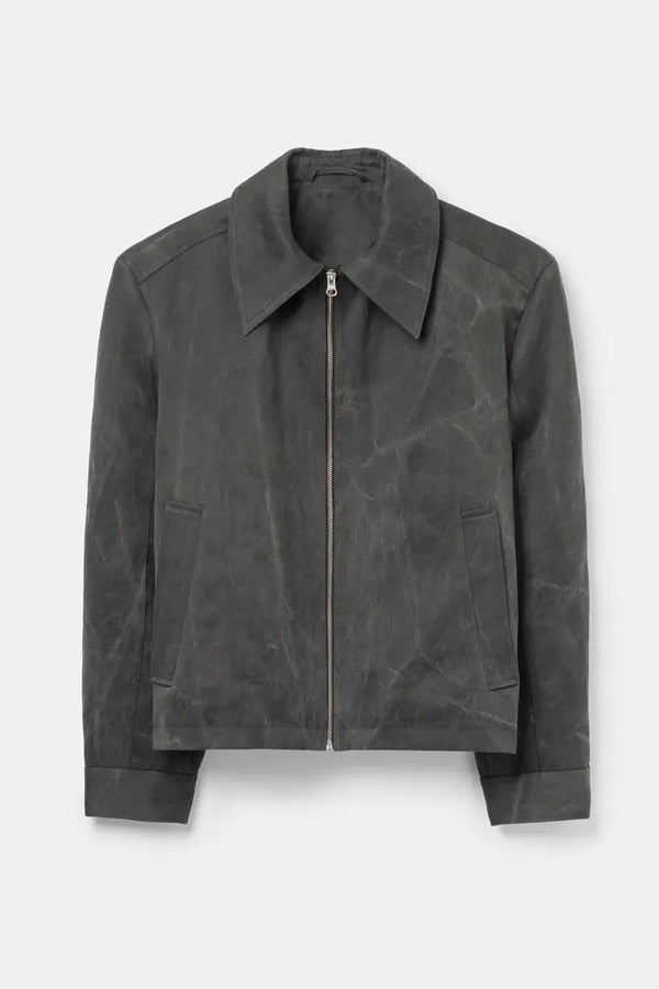 TAZIO JACKET / MARBLE CHARCOAL TWILL