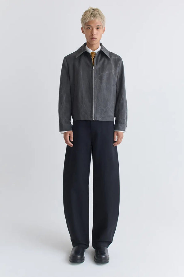 TAZIO JACKET / MARBLE CHARCOAL TWILL