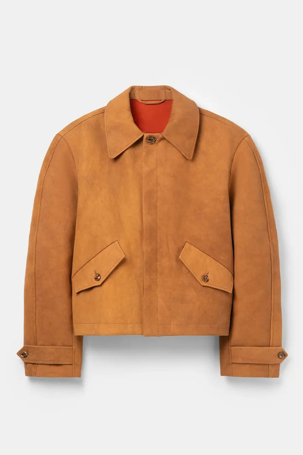 GUS JACKET / TWO-TONED CHINO COTTON