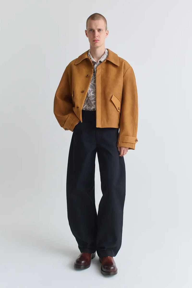 GUS JACKET / TWO-TONED CHINO COTTON