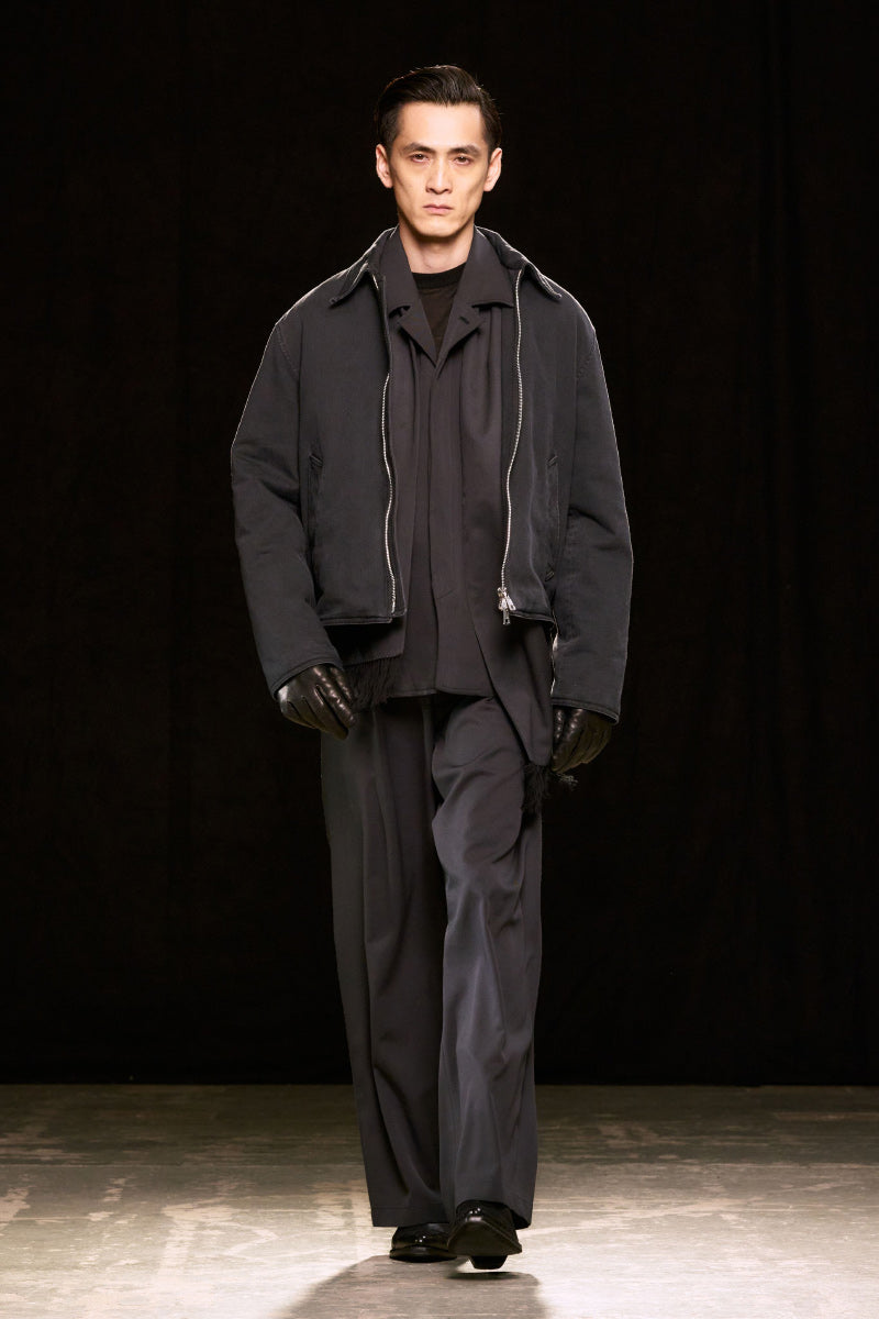 SLIGHT JACKET / ENZYME OBSIDIAN FIELD SATEEN [26AW入荷予定]
