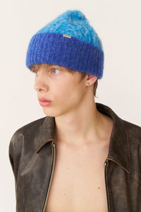 MOON BEANIE / BLUE