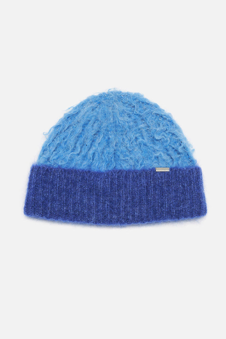 MOON BEANIE / BLUE