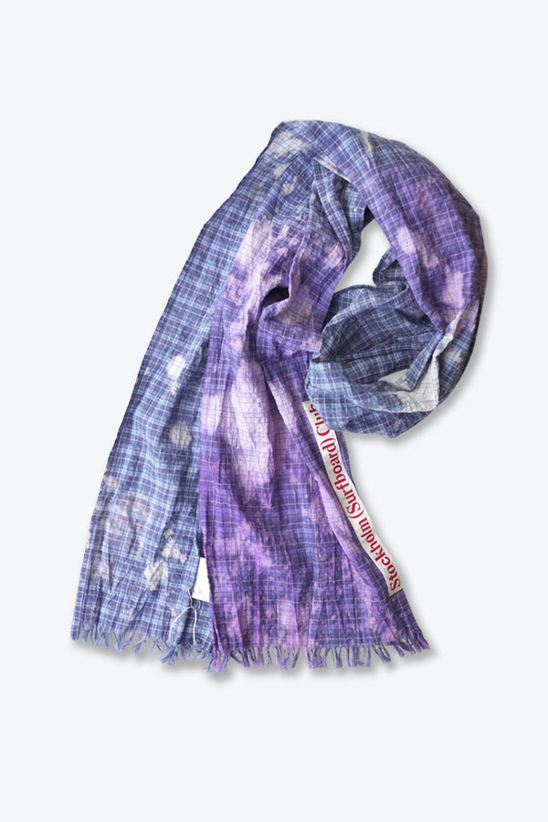 FRANZ SCARF / BLUE CHECK