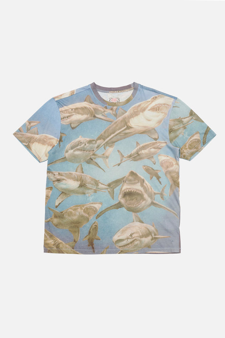 FRANZ TEE / SHARK PRINT