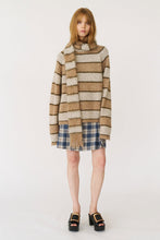 画像をギャラリービューアに読み込む, NARROW SCARF / BEIGE STRIPE
