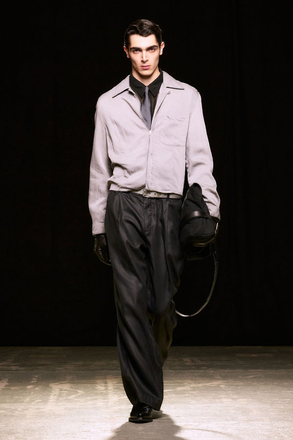 STILL CHINO / LACQUER BLACK MIRROR TENCEL[26AW入荷予定]
