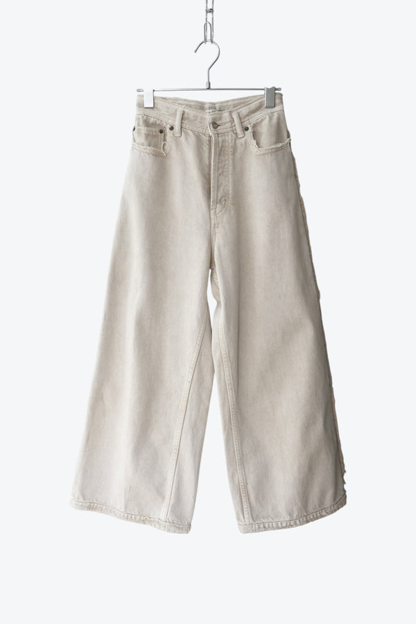 ACNE STUDIOS | MADE IN ITALY FRINGE DESIGN JEANS [USED]