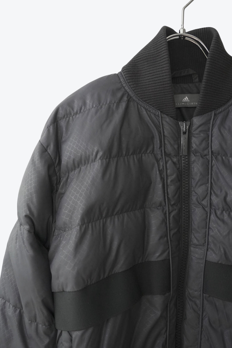 ADIDAS/STELLA MCCARTNEY | DOUBLE ZIP CROPPED PUFF JACKET [USED]
