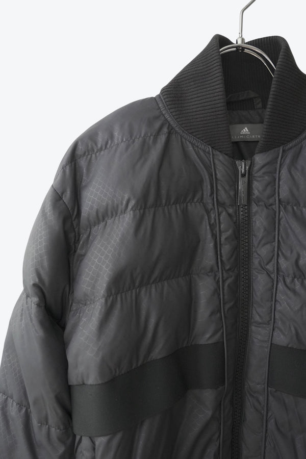 ADIDAS/STELLA MCCARTNEY | DOUBLE ZIP CROPPED PUFF JACKET [USED]