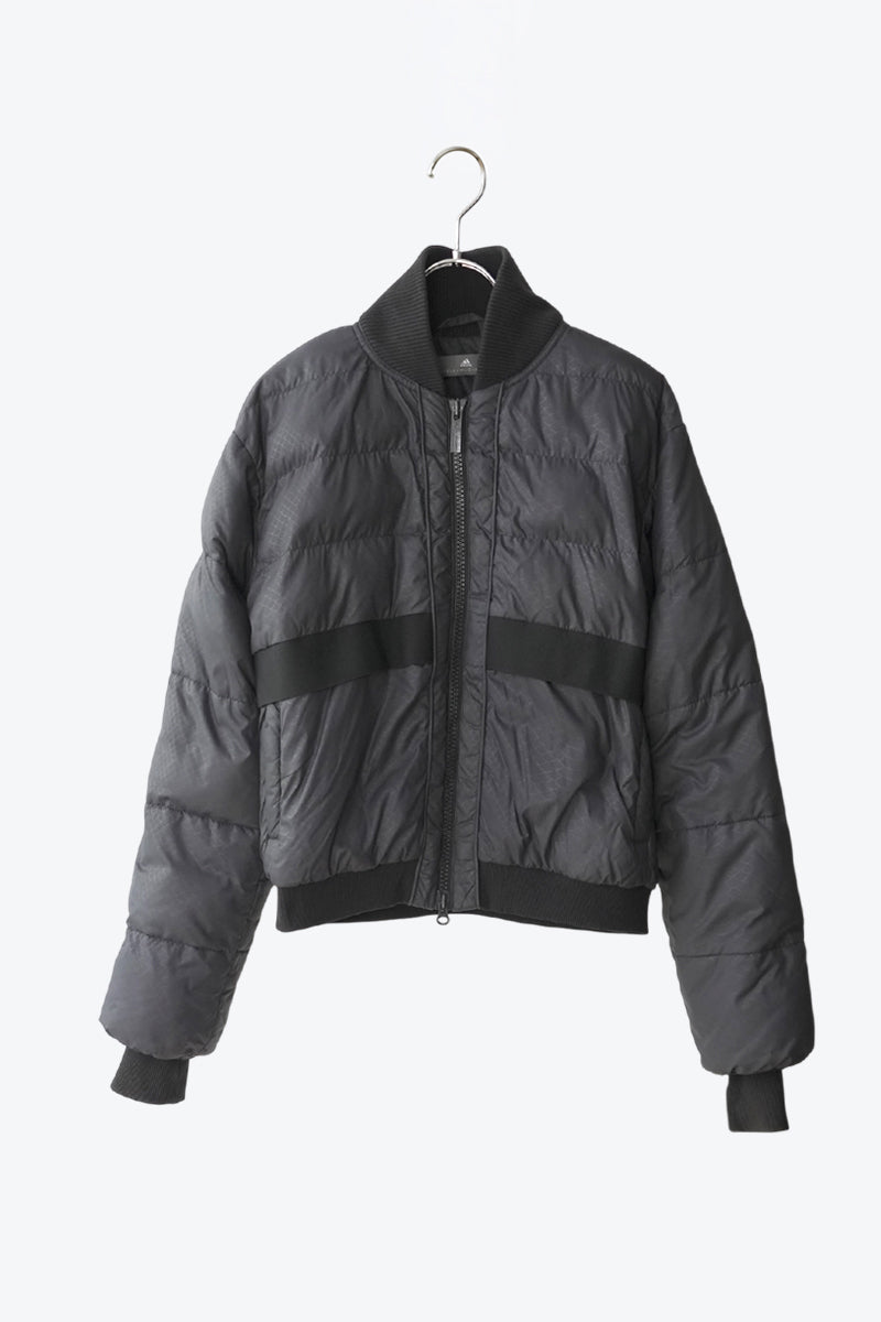 ADIDAS/STELLA MCCARTNEY | DOUBLE ZIP CROPPED PUFF JACKET [USED]