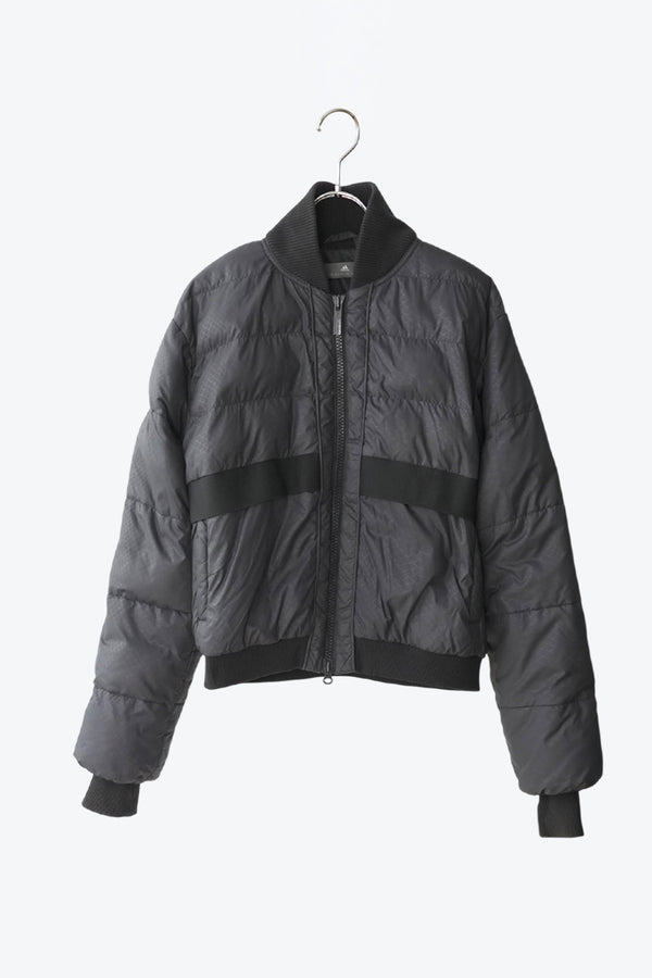ADIDAS/STELLA MCCARTNEY | DOUBLE ZIP CROPPED PUFF JACKET [USED]