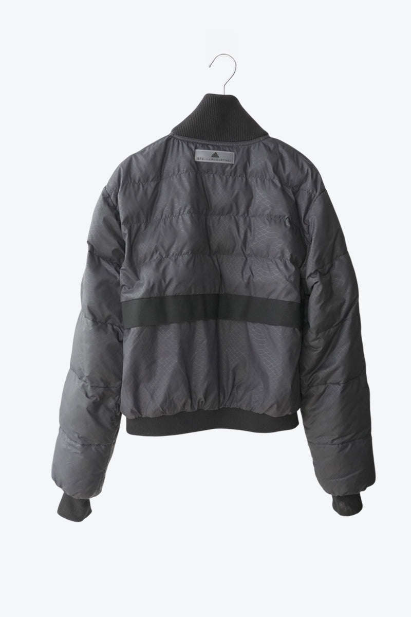 ADIDAS/STELLA MCCARTNEY | DOUBLE ZIP CROPPED PUFF JACKET [USED]